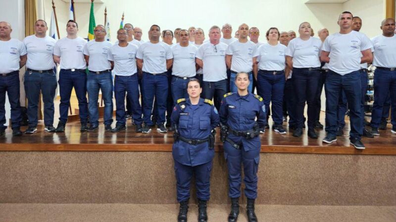 Guarda Municipal de Vila Velha prepara novos agentes para a Guarda Municipal de Colatina