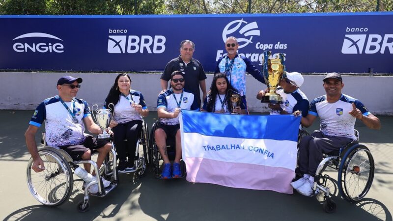 Espírito Santo é campeão da Copa das Federações de Tênis em Cadeira de Rodas