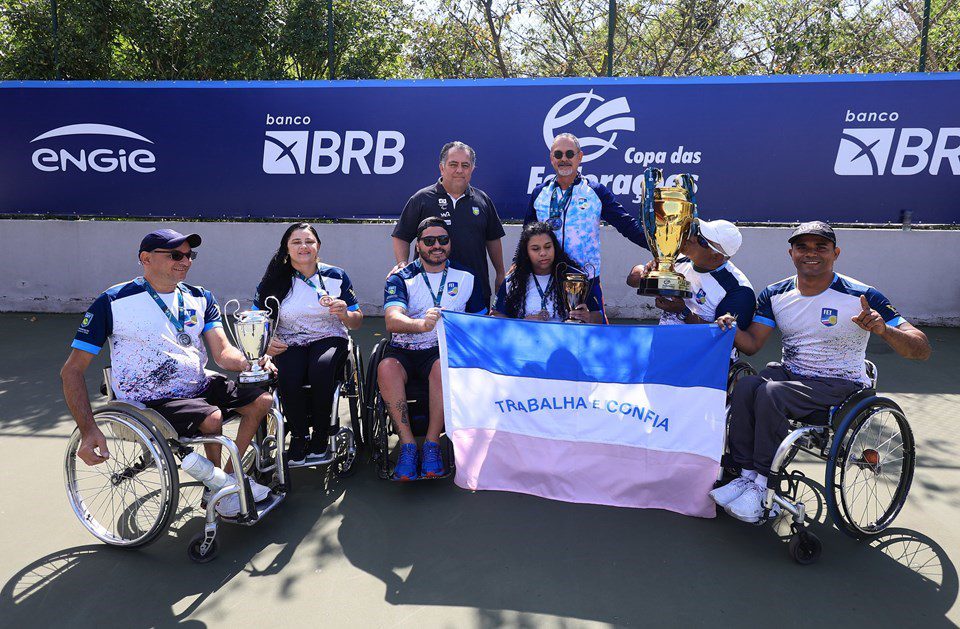 Espírito Santo é campeão da Copa das Federações de Tênis em Cadeira de Rodas