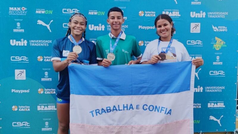 Capixabas conquistam medalhas no Campeonato Brasileiro Interclubes Sub-18 de atletismo