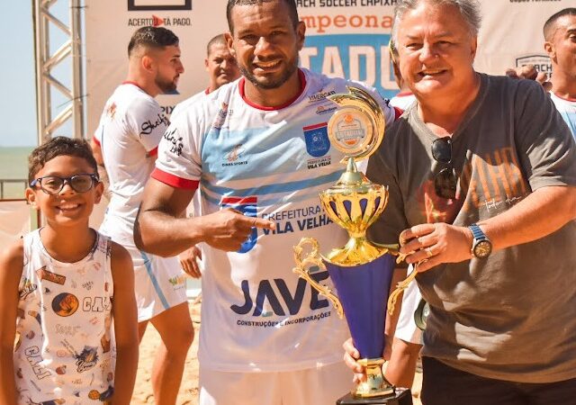 Vila Velha conquista o título na grande final do campeonato estadual de beach soccer