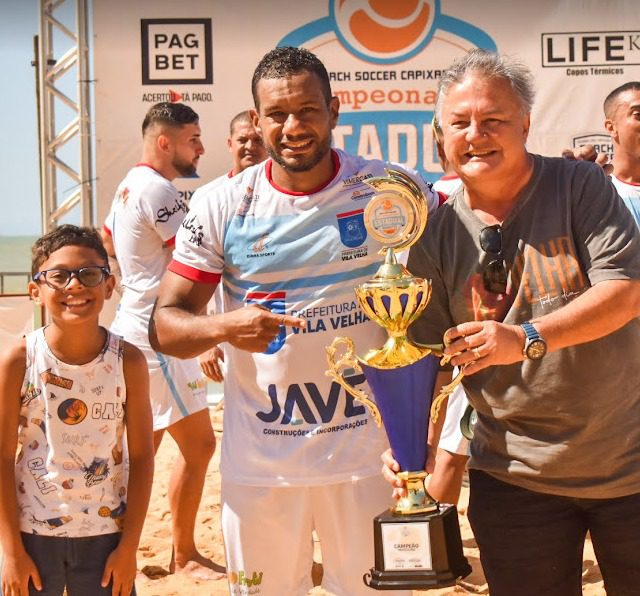 Vila Velha conquista o título na grande final do campeonato estadual de beach soccer