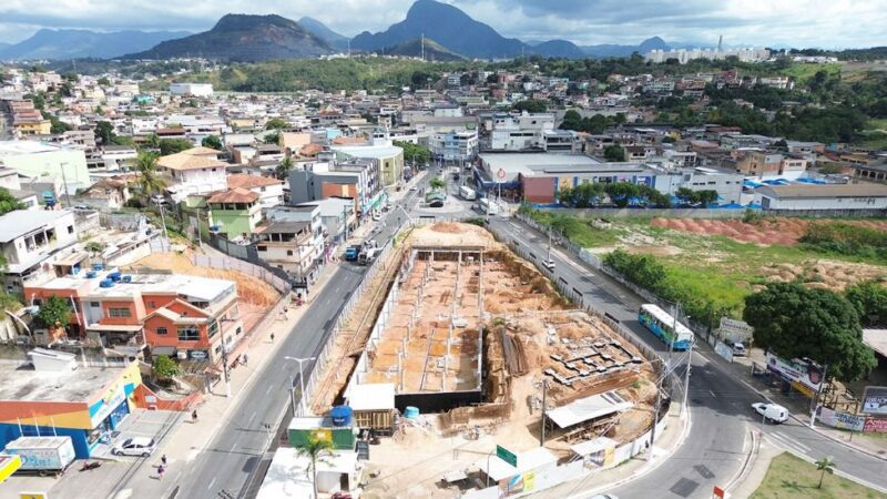 Mercado Municipal de Cariacica está 35% pronto após avanço da construção