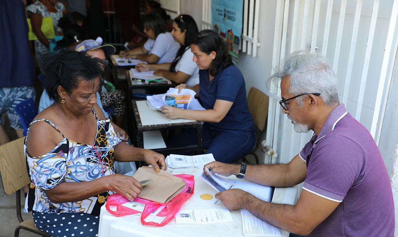 Secretaria de Habitação de Cariacica realiza o cadastramento de 950 famílias em Jardim Botânico para regularização fundiária