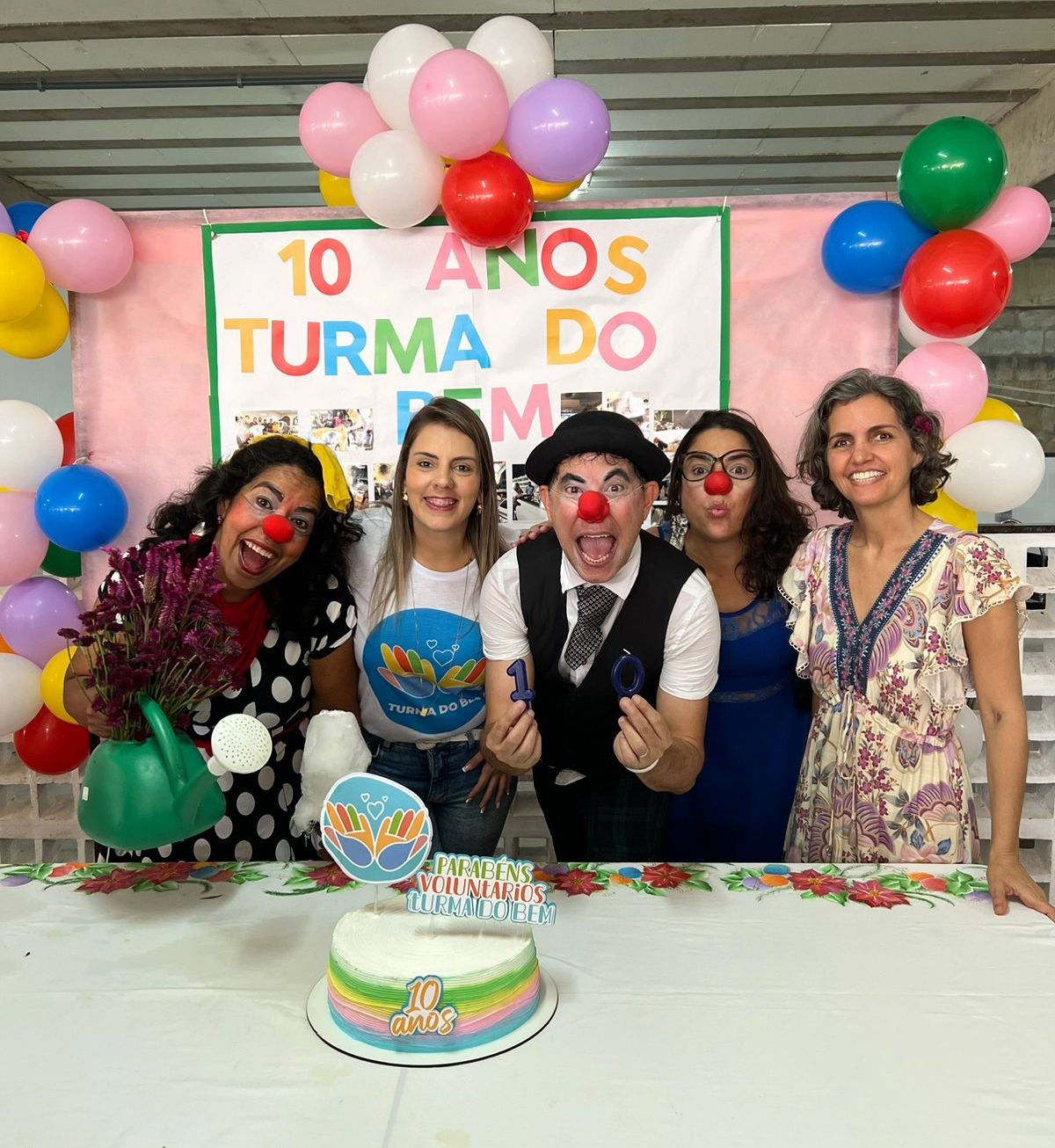 Celebrando 10 Anos de Turma do Bem na Grande Vitória