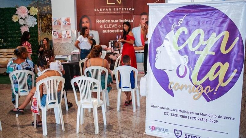 Evento “Conta Comigo”: vai ofertar serviços para mulheres no Shopping Montserrat na Serra quinta (26) e sexta (27)