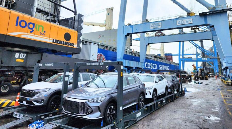 Recorde de importação: Portos de Vila Velha recebem mais de 65 mil veículos em 2023