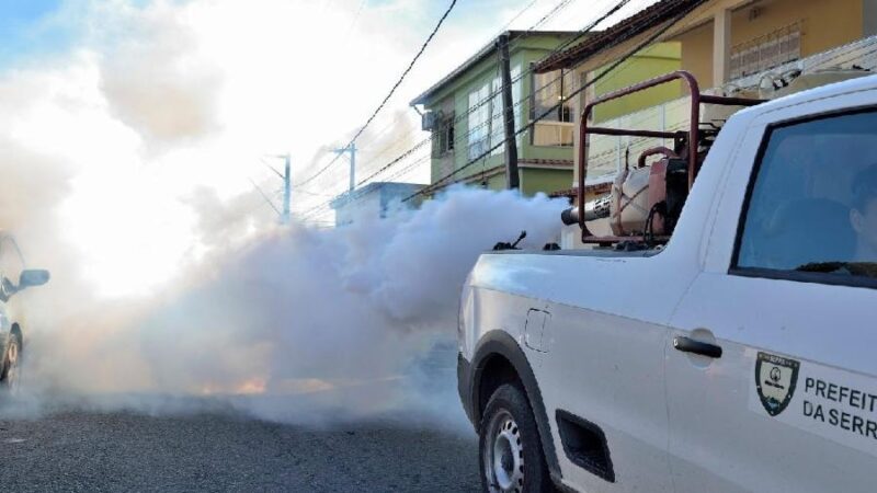 Confira o cronograma do fumacê para esta semana na Serra