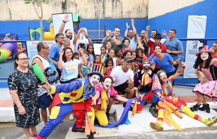 Moradores da Ilha do Príncipe celebram a inauguração da Praça e Parque kids