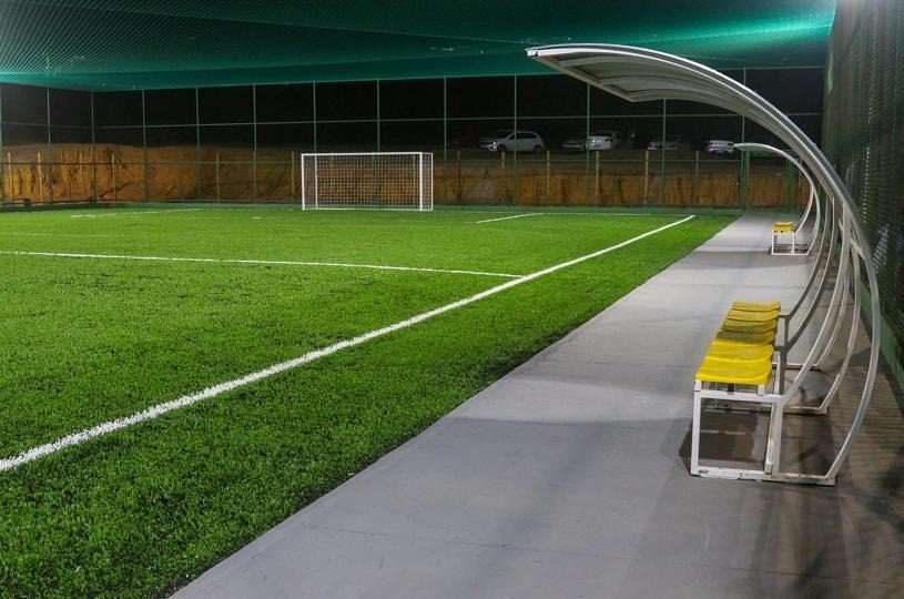 Comunidade de São Marcos II na Serra celebra a inauguração de novo campo de futebol society