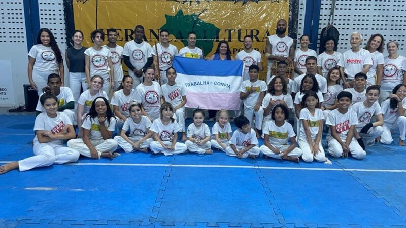 Sesport promove seu primeiro curso aberto de capoeira