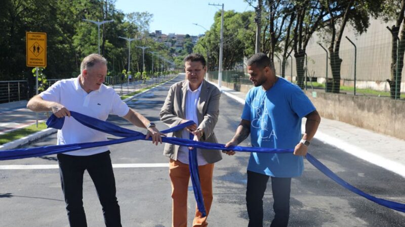 Inauguração da Nova Orla: Prefeito Euclério Sampaio e Governador Renato Casagrande liberam o trânsito