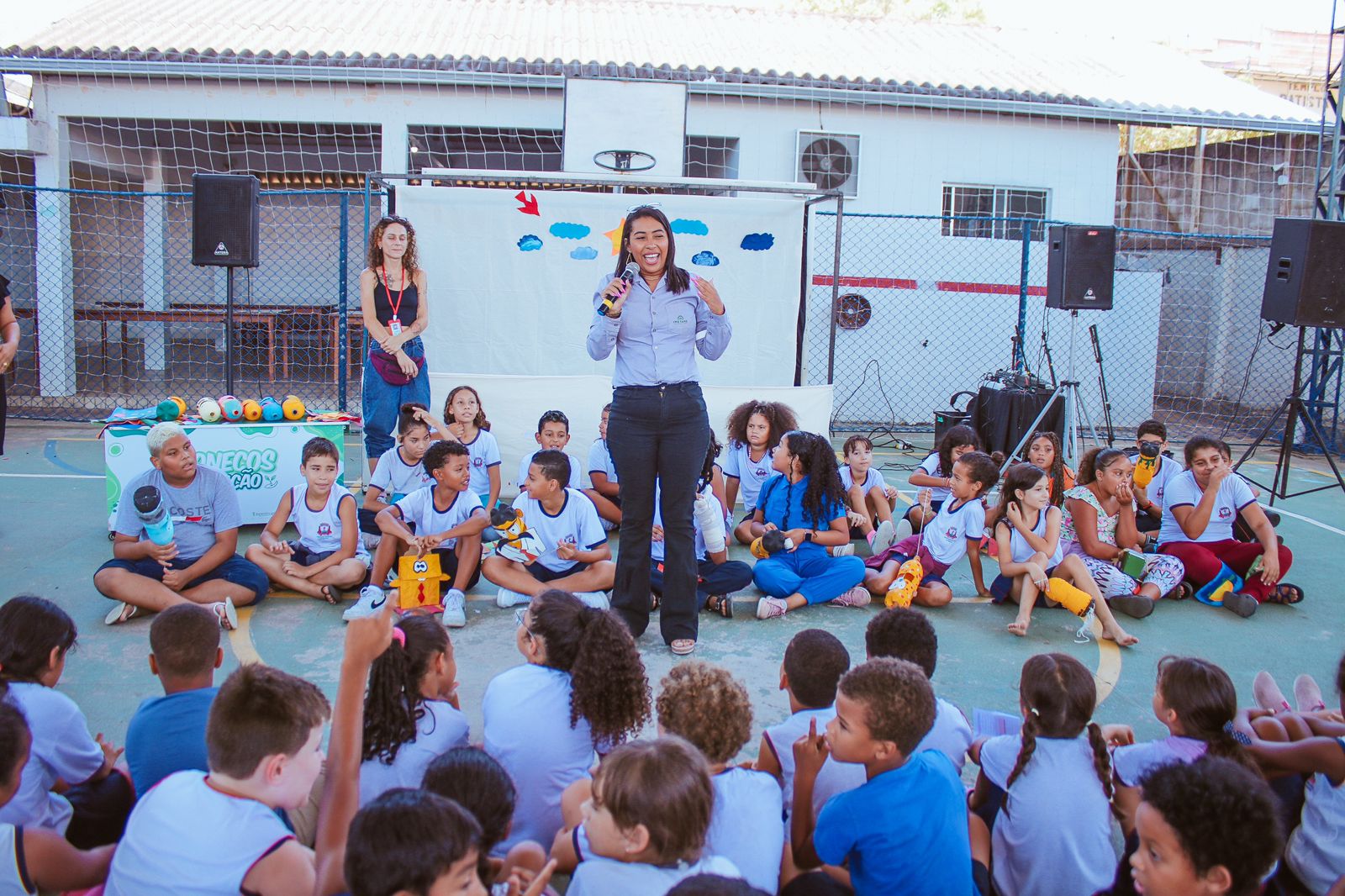 Oficinas de teatro de bonecos abordaram temas sobre sustentabilidade em Aracruz (ES)