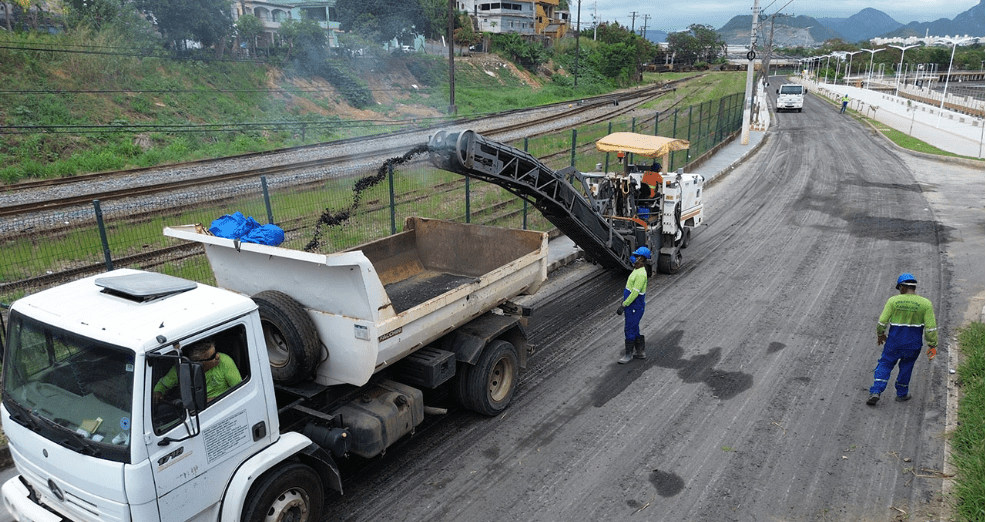 Últimos preparativos para a inauguração da Nova Orla de Cariacica no dia 27