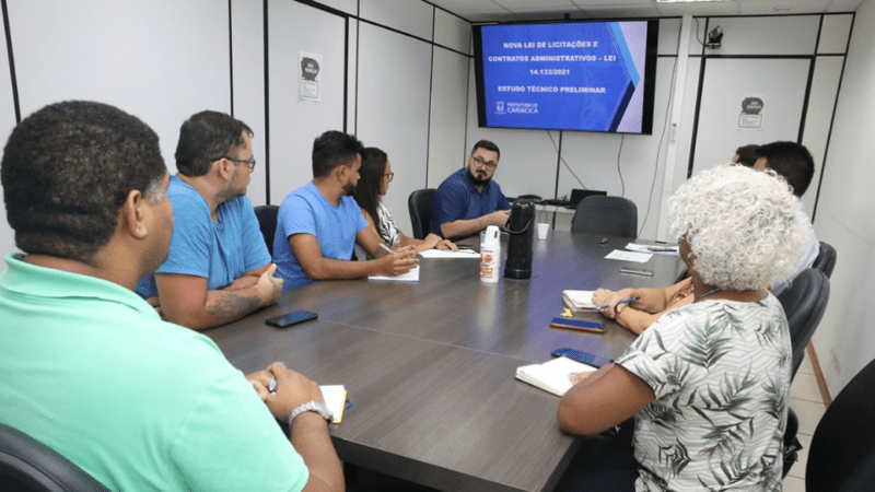 Servidores de Cariacica participam de capacitação sobre a Nova Lei de Licitações