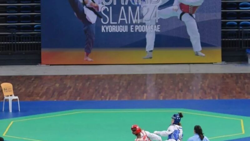 Atletas beneficiados pelo Bolsa Atleta competem no Grand Slam de Taekwondo