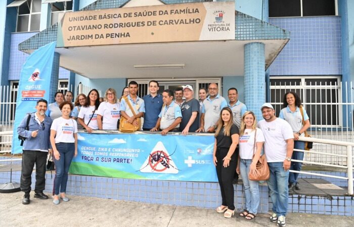 Dia D de combate à dengue em Vitória é marcado por intensificação de trabalhos e ações preventivas