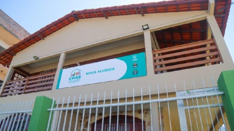 Nova Almeida recebe a inauguração do novo Centro de Referência da Assistência Social (CRAS)
