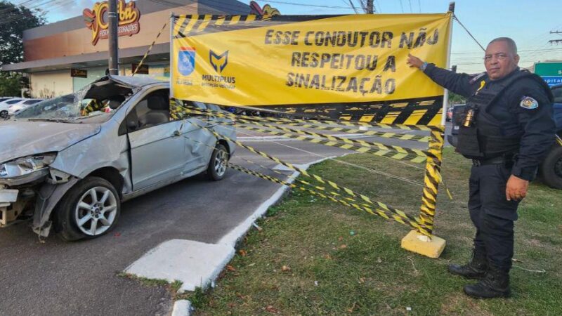 Guarda Municipal de Vila Velha promove iniciativa de impacto no “Maio Amarelo”