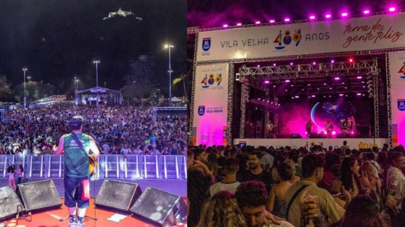 Parque da Prainha atrai multidão com shows na festa da cidade