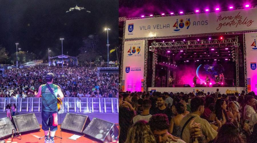 Parque da Prainha atrai multidão com shows na festa da cidade