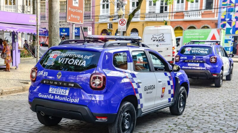Em 10 dias, Guarda Municipal de Vitória detém dois criminosos por dia na capital