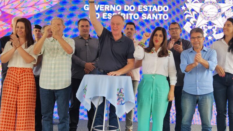 Casagrande anuncia pavimentação de rodovia e inaugura obras em Governador Lindenberg