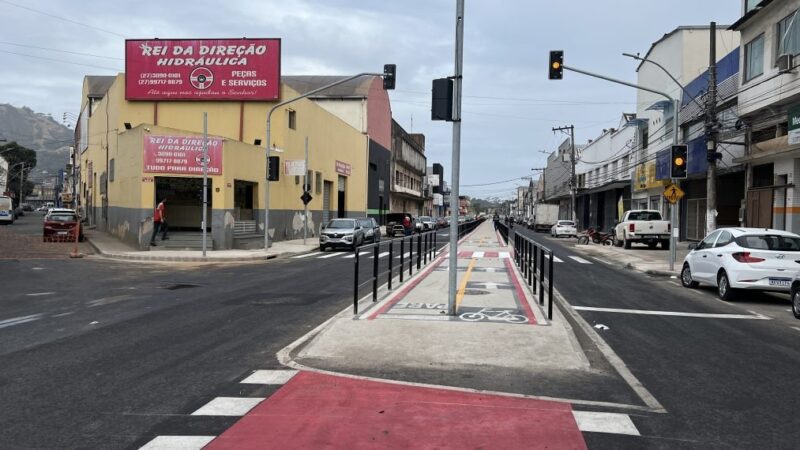Avenida América reformulada será aberta à população de Cariacica nesta quinta-feira