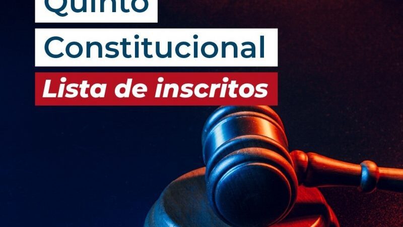 Lista dos candidatos ao Quinto Constitucional é divulgada pela OAB-ES