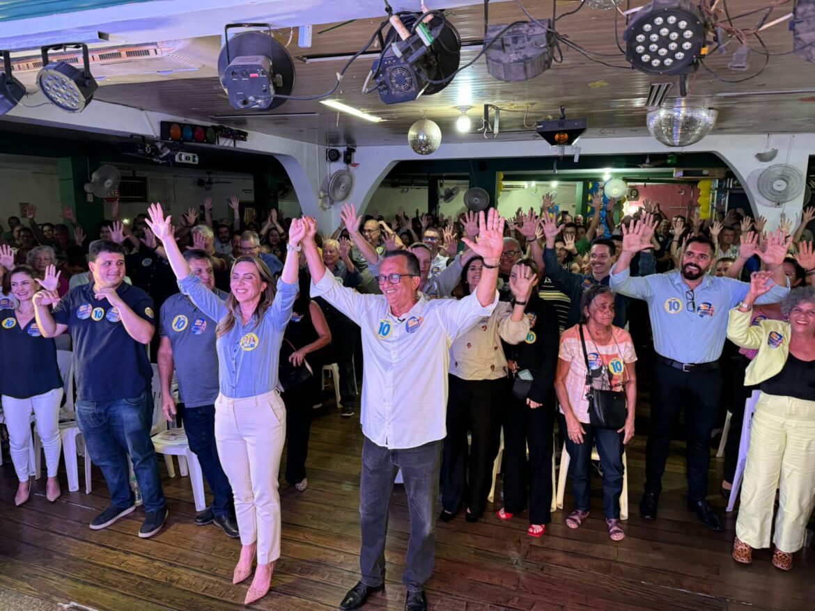 Vereador Luiz Emanuel lança campanha com forte apoio no Clube 106