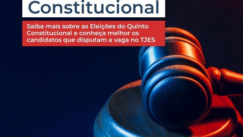 Eleições do Quinto Constitucional: veja quem são os 23 candidatos à vaga no TJES