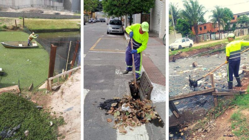 Limpeza preventiva diária é realizada pela Secretaria de Serviços Urbanos