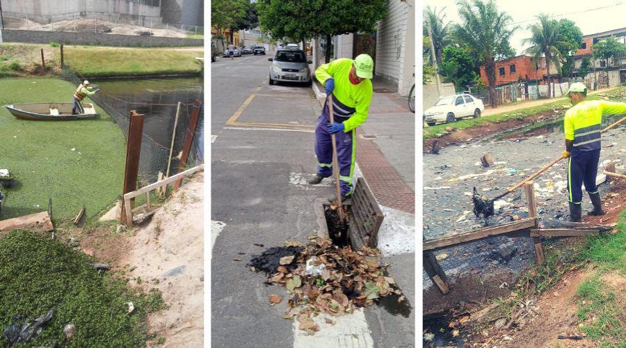 Limpeza preventiva diária é realizada pela Secretaria de Serviços Urbanos