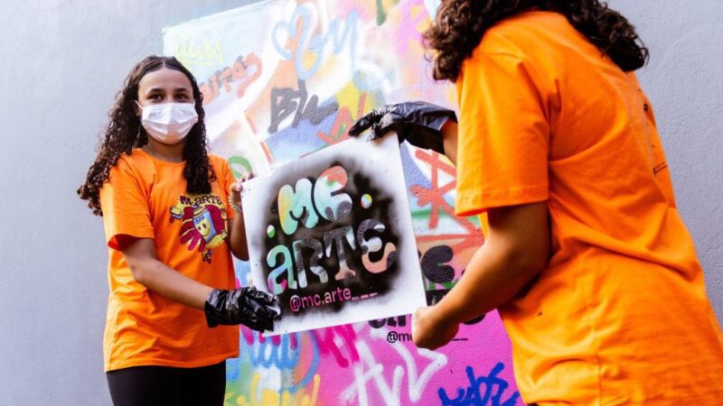 MC.Arte promove intervenções artísticas em escolas e bairros de Vitória e Serra ao longo do mês