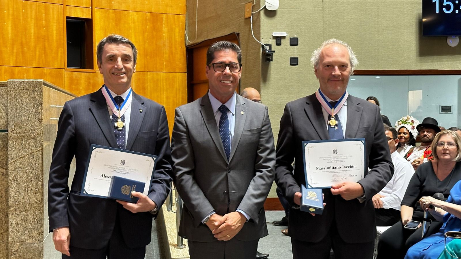 Assembleia Legislativa homenageia 150 anos da Imigração Italiana com participação do embaixador da Itália