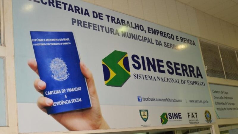 Serra lidera criação de vagas com ações de empregabilidade de destaque