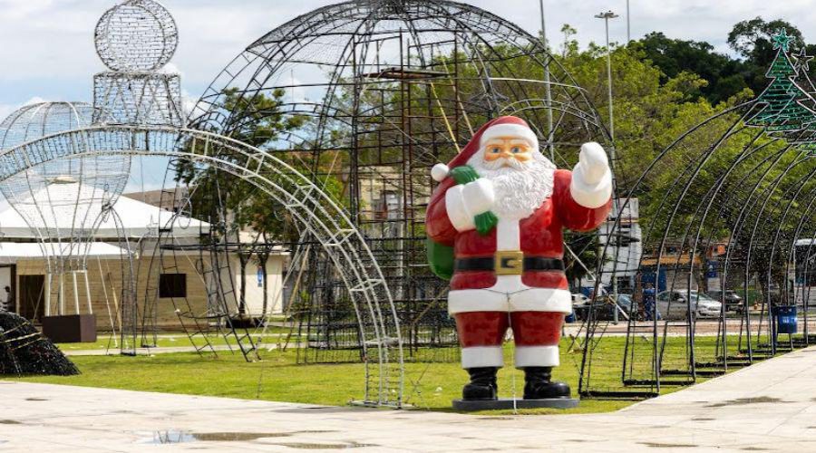 Parque da Prainha ganha brilho com a Vila Natalina, shows e atrações especiais