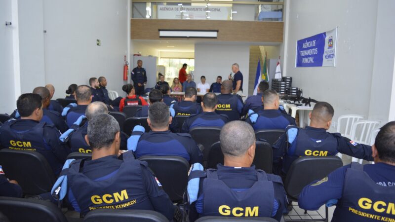 Treinamento reforça preparo da Guarda Municipal de Presidente Kennedy para armamento