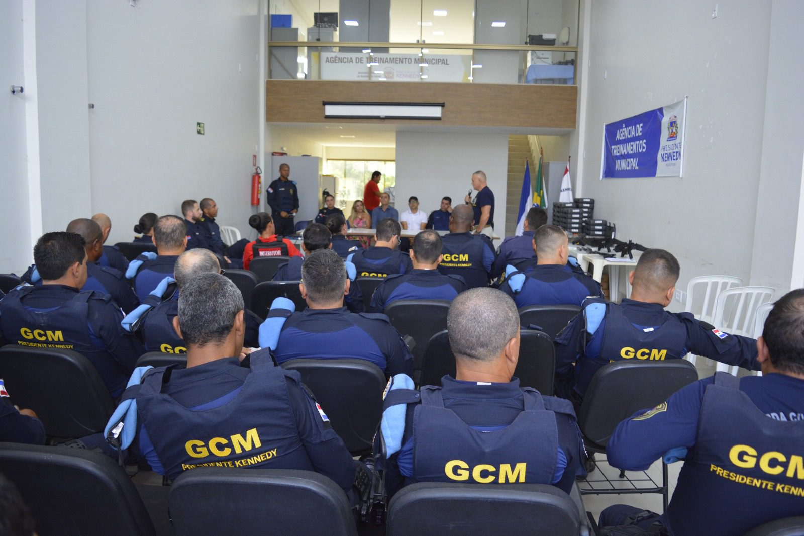 Treinamento reforça preparo da Guarda Municipal de Presidente Kennedy para armamento