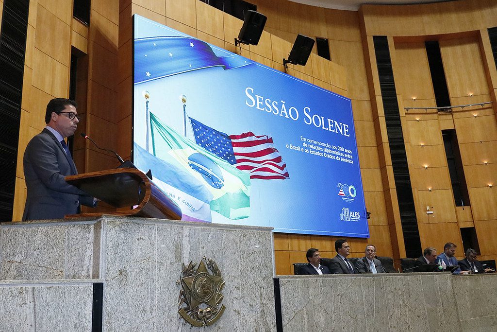 Sessão Solene da Assembleia Legislativa celebra 200 anos da relação Brasil-EUA