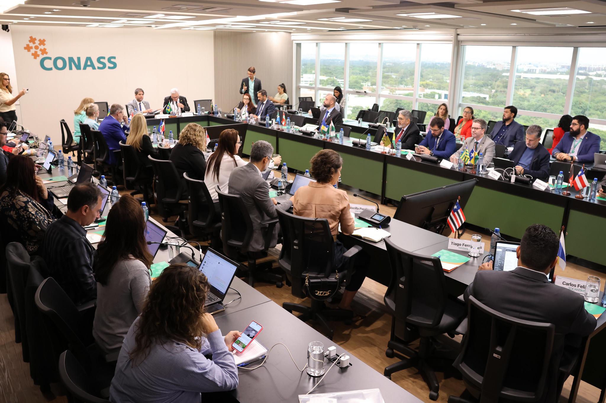 Tyago Hoffmann participa da 1ª Assembleia do CONASS 2025 em Brasília para debater Saúde Pública